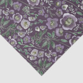 水エレガント色フローラ紫ティッシュペーパー 薄葉紙 (詳細)