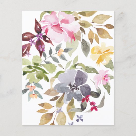 水エレガント色フローラ結婚予算 チラシ (裏面)