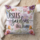 水エレガント色フローラ装飾用クッション クッション (ブランケット)