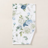 水エレガント色フローラ装飾的な目引き バスタオルセット (ハンドタオル)