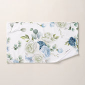 水エレガント色フローラ装飾的な目引き バスタオルセット (ハンドタオル)