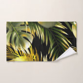 水エレガント色フローラ装飾的な目引き バスタオルセット (ハンドタオル)