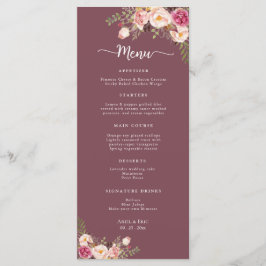 水エレガント色フローラ赤面ピンク結婚ズ メニュー