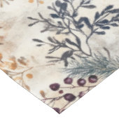 水エレガント色フローラ赤、金ゴールド、緑、紫 テーブルクロス (アングル)