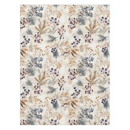 水エレガント色フローラ赤、金ゴールド、緑、紫 テーブルクロス