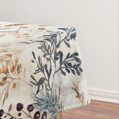 水エレガント色フローラ赤、金ゴールド、緑、紫 テーブルクロス (インサイチュ)