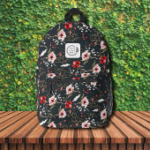 水エレガント色フローラ追加ロ企業のゴ プリントバックパック