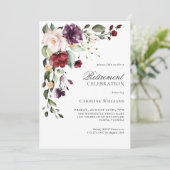 水エレガント色フローラ除・売却パーティー 招待状 (スタンド正面)