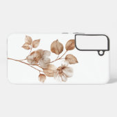 水エレガント色フローラ電話ケース及びカバー SAMSUNG GALAXYケース (裏面横)