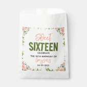 水エレガント色フローラSweet sixteen フェイバーバッグ (正面)