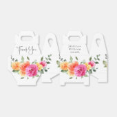 水エレガント色ブライトフェスティバルフローラ結婚ズ フェイバーボックス (折り畳みなし)