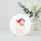 水エレガント色ホリデーカード シーズンカード (スタンド正面)