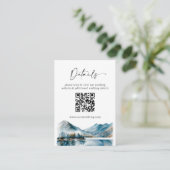 水エレガント色マウンテンフォレスト詳細 エンクロージャーカード (スタンド正面)