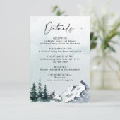 水エレガント色マウンテンフォレスト詳細 エンクロージャーカード (スタンド正面)