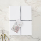 水エレガント色メッセージカード ギフトタグ (より糸付き)