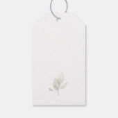 水エレガント色メッセージカード ギフトタグ (裏面)