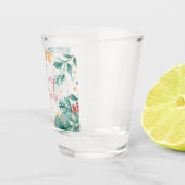 水エレガント色メリークリスマスショットグラス ショットグラス (右)