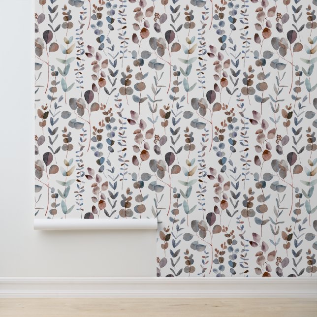 水エレガント色ユーカリ葉製品 壁紙 (アプリケーション)