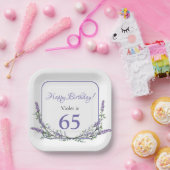 水エレガント色ユーカリ ペーパープレート (パーティー)