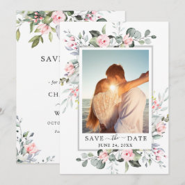 水エレガント色ユーカリPHOTO結婚の救T セーブザデート