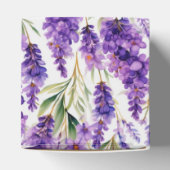 水エレガント色ラベンダーの花の箱を好む フェイバーボックス (上部)