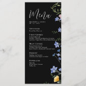 水エレガント色ワイルドフラワーの詳細メニュー メニュー (正面)