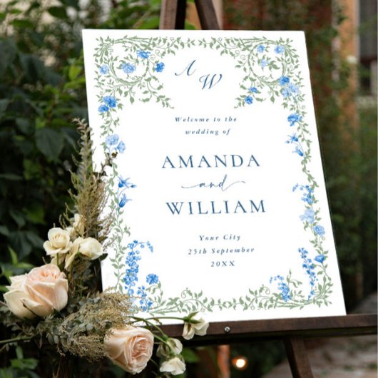 水エレガント色ワイルドフラワーウェルカム結婚ズ アクリルサイン