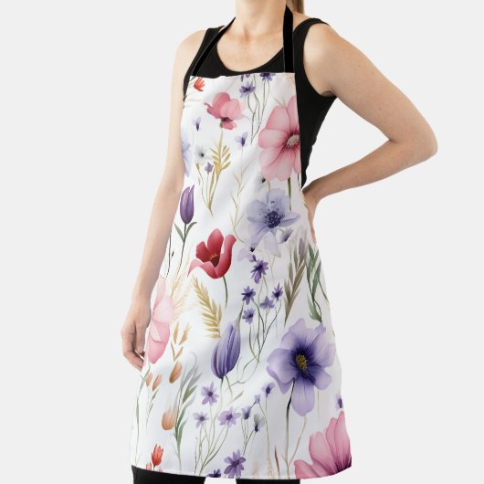 水エレガント色ワイルドフラワー エプロン (インサイチュ)