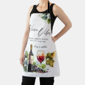 水エレガント色ヴィノビベスイニシャルヴィネヤード エプロン (インサイチュ)