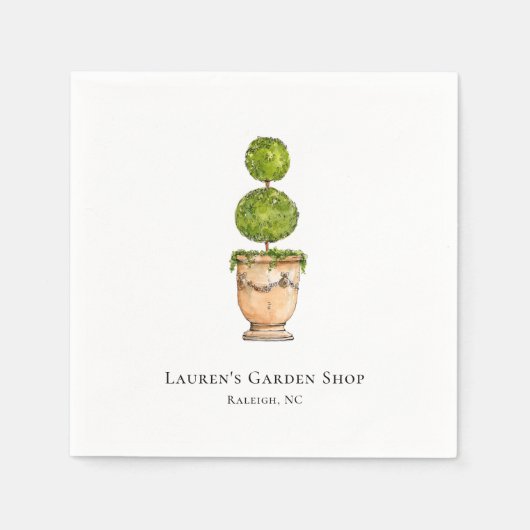 水エレガント色乾電池 スタンダードカクテルナプキン (正面)