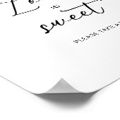 水エレガント色冬アネモネ花ブライダル ポスター (角)