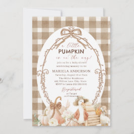 水エレガント色少しカボチャは招待状 招待状