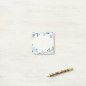 水エレガント色植物性フローラポストイットノート ポストイット (デスク上)