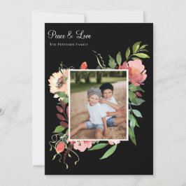 水エレガント色植物性フローラ写真 シーズンカード