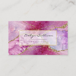 水エレガント色灰 名刺