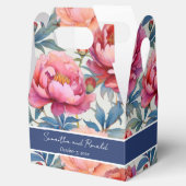 水エレガント色牡丹の花好きボックス フェイバーボックス (オープン)