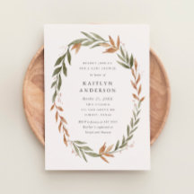 水エレガント色秋リースベビーシャワー