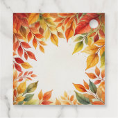 水エレガント色紅葉感謝祭縁ど フェイバータグ (裏面)