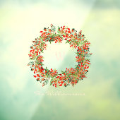 水エレガント色緑リースモノグラムカスタム ウィンドウサイン (シート3)