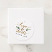 水エレガント色緑結婚式の引き出物ラベル フェイバータグ (インサイチュ)