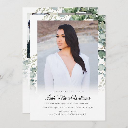 水エレガント色緑色記念碑 プログラム (正面/裏面)