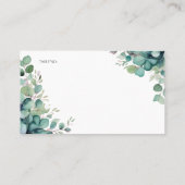 水エレガント色葉座席表 プレイスカード (裏面)