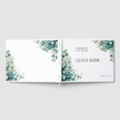 水エレガント色葉 ゲストブック (全面)