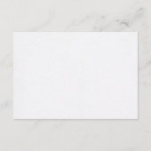 水エレガント色野花結婚詳細 エンクロージャーカード (裏面)