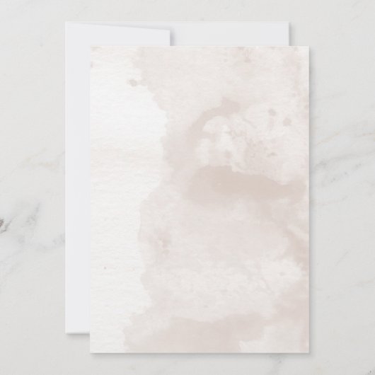 水エレガント色金ゴールドディスコ結婚ボール 招待状 (裏面)