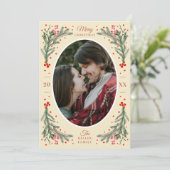 水エレガント色2フォトイエロークリスマス2023 シーズンカード (スタンド正面)