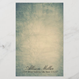 水エレガント色 便箋