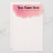 水エレガント色 便箋 (正面/裏面)