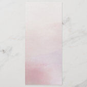 水エレガント色(赤面のメ結婚ニュー) メニュー (裏面)