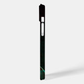 水オレンジレッドブルーモダン抽象芸術アートパターン Case-Mate iPhoneケース (裏面 / 左)